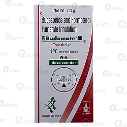 Budamate 400 Transhaler 120mdi