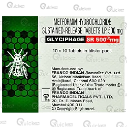 Glyciphage Sr 500mg Tablet 10