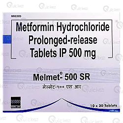 Melmet 500 Sr Tablet 15