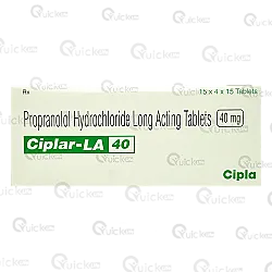 Ciplar LA 40MG Tablet 15