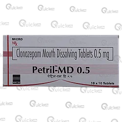 Petril Md 0.5 MG Tablet 10