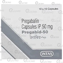 Pregabid 50 Capsule 10