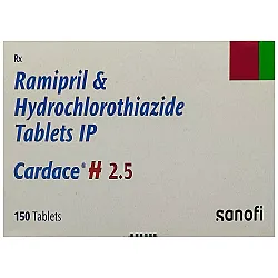Cardace H 2.5 Tablet 15