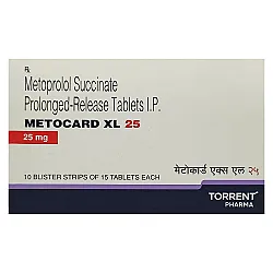 Metocard Xl 25 Tablet 15