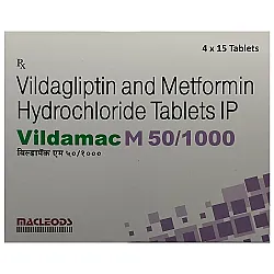 Vildamac M 50/1000 Tablet 15