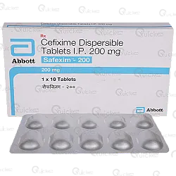 Safexim 200 Tablet 10