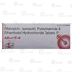 Akurit-4 150/75/275/400 MG Tablet 10